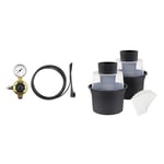 Biogents BG-Booster I CO2 Upgrade BG-Mosquitaire Outdoor Anti- moustiques I 0,75kg & BG-Gat Lot de 2 I piège à moustiques écologique d'extérieur I évite la Reproduction