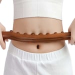 Ny 8 pärlor Gua Sha massagestav Kolsyrat trä Ryggkroppsmeridian skrotningsterapi Trollstav Muskelavslappnande Akupunkturmassageapparat brown