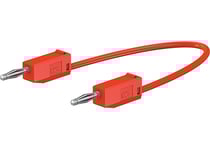 Stäubli Lk205-X Prøveledning Lamelstik 2 Mm Lamelstik 2 Mm 0.60 M Rød 1 Stk