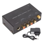 PP400 Phono Skivspel Förförstärkare Stereo RCA Ingång RCA Utgång Skivspelare Förstärkare med Oberoende Rattkontroll 100‑240V EU-kontakt