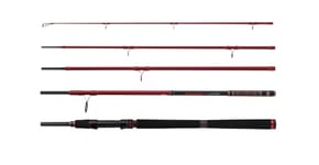 PENN Squadron III Travel SW Spin Spinning Rod, Fishing Rods, Spinning Rods, Sea Fishing, Travel Rod, Unisex, Black, 2.70m | 20-50g