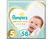 Pampers Premium Care 5 blöjor, 11-16 kg, 58 st.