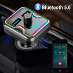 Bluetooth Car Charger Dual USB Car Charger Car Charger Car FM Transmitter