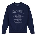 Castrol Unisex Adult Motor Oil Sweatshirt - S