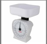 5kg White Kitchen Scale With Bowl Traditional Scales By Apollo