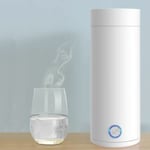 Elektrisk vattenkokare, 400ML Elektrisk Resevattenkokare, 3 i 1 Minivattenkokare och Minitermos, 300W Rostfritt Stål Vattenkokare för Te, Mjölk, Kaffe, Automatisk Avstängning