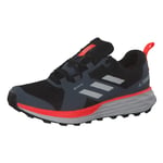 adidas Terrex Two Gtx, Men's Track Shoe, Core Black/Gray Two F17/Solar Red, 11 UK (46 EU)