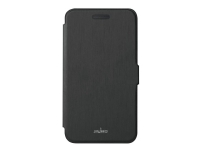 PURO Wallet case - Vikbart fodral för mobiltelefon - eco-läder - svart - för Huawei Y360
