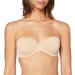 Calvin Klein Women's Lght Lined Strapless 000QF5748E Bras, Beige (Bare), 32B