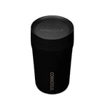 Corkcicle Commuter Cup - Leakproof, Triple Insulated Stainless Steel Travel Mug with Ceramic Coated Interior - Matte Black, 270ml/ 9oz