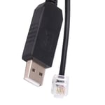USB till RJ11 RJ12 6P4C-adapter Serialstyrningskabel EQMOD-kabel Kompatibel med - Mount PC Kompatibel med Handkontrollkabel -HG