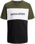 JackandJones Trefärgad Jack And Jones T-shirt barn (152,Forest Night)