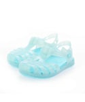 Crocs Girls Girl's Kids Isabella Glitter Sandal in Turquoise Textile - Size UK 8 Infant
