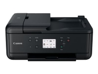 Canon PIXMA TR7650 - Multifunksjonsskriver - farge - ink-jet - A4 (210 x 297 mm), Legal (216 x 356 mm) (original) - A4/Legal (medie) - opp til 15 ipm (trykking) - 200 ark - 33.6 kbps - USB 2.0, Wi-Fi(n)