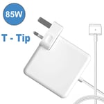 For Apple 85W / 60W Power Adapter T tip MagSafe 2 Charger Macbook Pro Air Mac UK