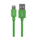 Maplin Premium Lightning to USB-A Cable Green, 0.75m, Apple MFI Certified, for all iPhones 14, 13, 12, 11, SE, iPad Air/Mini (2019), iPad (up to 2021), Airpods (Lightning Case)