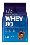 <![CDATA[Star Nutrition Whey-80 Myseprotein - 1 kg - Salty Milk Chocolate]]>