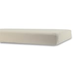 Lakan till barnvagn - 36x98 cm - Sandfärgat formsytt lakan - 100% bomull - formsytt lakan till barnvagnsmadrass