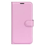 EIDERWOOD Honor Magic7 Pro Konstläder Flip Fodral m. Korthållare & Ställfunktion - Rosa