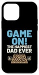 iPhone 12 mini Game On The Happiest Dad Ever Board Game Chess Player Case