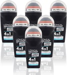 Men Expert Carbon Protect 48H Anti-Perspirant Deodorant for Men 50 ml Pack of 6