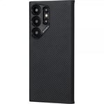 Pitaka Samsung Galaxy S24 Ultra Skal MagEZ Case 4 Black/Grey Twill