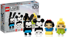 LEGO BRICKHEADZ: Disney 100th Celebration (40622)  New & Sealed - 501 Pieces
