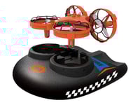 Amewi - Trix 3-In-1 Drone, Hovercraft - Orange