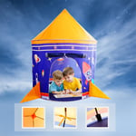 Childrens Gift Large Teepee Den House Girls Boys Kids Pop Up Play Tent Rockets