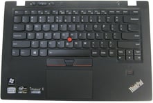 Lenovo Thinkpad X1 Carbon 1st Gen Palmrest Touchpad Cover Us Backlit Keyboard