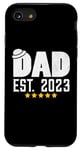Coque pour iPhone SE (2020) / 7 / 8 Fête des Pères Est. 2023 Attendez-vous à un bébé pour la première fois papa