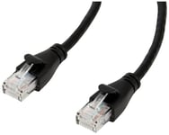 Amazon Basics Câble réseau Ethernet RJ45 catégorie 6, 5 pièces, 3 m, noir