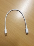 Short USB Type C to C Charging Cable for Samsung Galaxy Buds+ & Buds Headphone