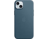 Skal Apple iPhone 15 Plus FineWoven Case med MagSafe - Stillahavsblå