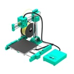 X4 Mini 150mmx150mmx150mm Hotbed Small Eductaion Entry Level Consumer Personal 3d Printer Students Gift (Color : Green)