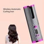 Wireless Automatic Curling Iron USB Rechargeable Timer LCD Hair Styling Tools