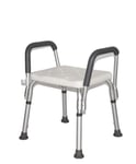 qazxsw Bath Stool Aluminum Bathing Stool Bathing Chair Shower Stool Bathroom Chair Old Man Bathing Chair Pregnant
