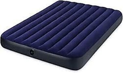 Intex -Inflatable bed Downy Queen double, extra long and wide - Blue Color