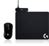 Logitech G703 LIGHTSPEED Wireless Gaming Mouse + Logitech G POWERPLAY Wireless Charging Mouse Pad