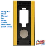 Doorbell Ring No-Drill Mount for Ring Video Doorbell (2nd Gen) Drill Mount Ring