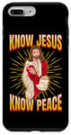 iPhone 7 Plus/8 Plus Know Jesus, know peace. Christian faith Case