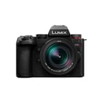 Panasonic LUMIX DC-G9M2LE Micro Four Thirds Mirrorless Camera with Leica DG Vario-Elmarit 12-60mm F2.8-4.0 Lens, 25.2MP, 4K 120p/100p & 5.7K 30p/25p, Phase Hybrid AF, Wi-Fi, Bluetooth, HDMI, Black