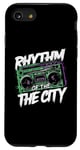 Coque pour iPhone SE (2020) / 7 / 8 Rythme de la ville - Vintage Ghettoblaster Boombox Lover