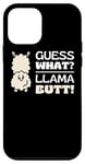 iPhone 12 mini Guess What Llama Butt Dancing Booty Shaking Llamas Butts Gag Case