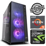 Ryzen 5 5600X 32GB 480SSD M.2 NVME+1TB RTX3060 12GB no-OS