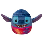 Squishmallows Original Disney 8-Inch Tie-Dye Stitch Wearing a Beanie Plush - Little Ultrasoft Official Jazwares Plush