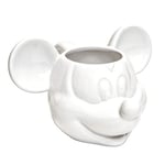 Joy Toy 62124 Mickey Mouse 3D Céramique Blanc 13,5 x 12 x 8,5 cm