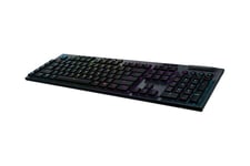 Logitech Gaming G915 - tastatur - QWERTZ - tysk - sort Indgangsudstyr