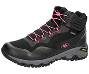 Brütting Women's Mount Clarke Trail Running Shoes, Black Pink, 6 UK