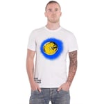The Stone Roses T Shirt Blue Lemon Band Logo Oasis Waterfall Official